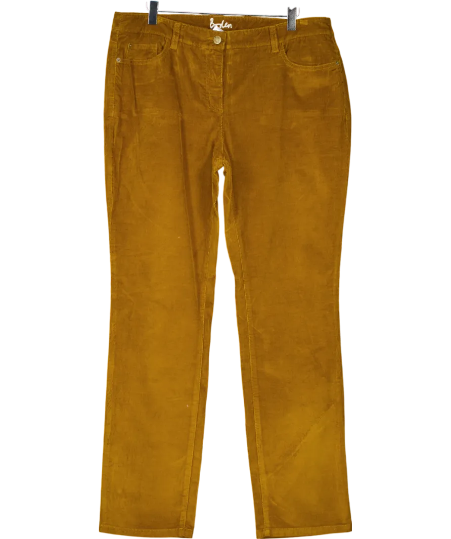 Boden Brown Corduroy Trousers UK 16