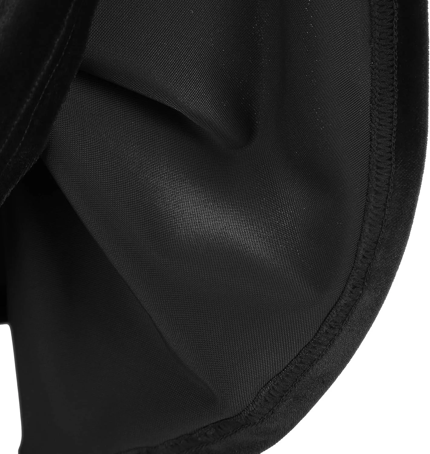 Urban CoCo Women's Vintage Velvet Stretchy Mini Flared Skater Skirt