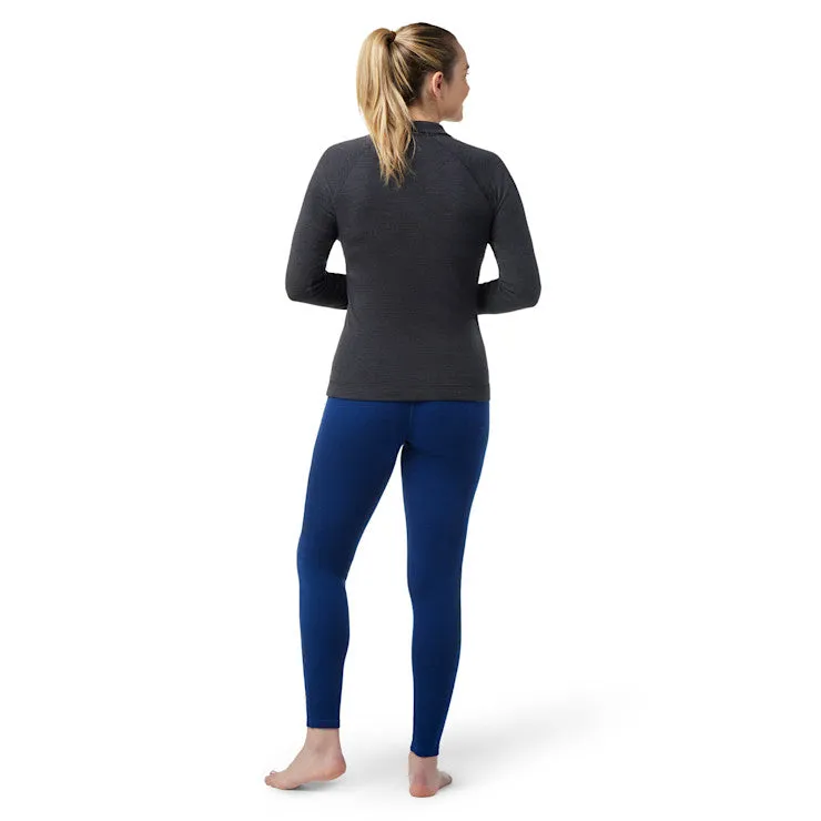 Women's Classic Thermal Merino Base Layer Quarter-Zip - Charcoal Heather