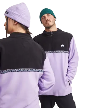 Yuki Threads Mountain Vibes Fleece - Black/Purple Haze